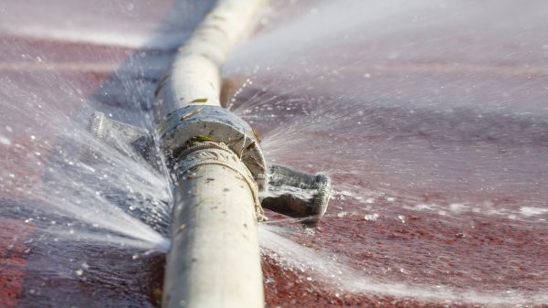 Burst Pipe Cleanup in Arlington